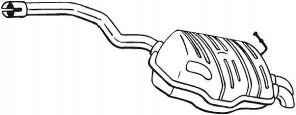Bosal 220-469 Кінцевий глушник bos220-469 220-469