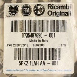 Fiat OE Задня ліва накладка колісної арки OE 735683619