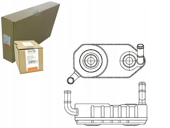 Behr Hella Service BRH8MO 376 787-671/RS4 BEHR HELLA ПОДДОН АВТОМАТИЧНИЙ 96409061 0E 0