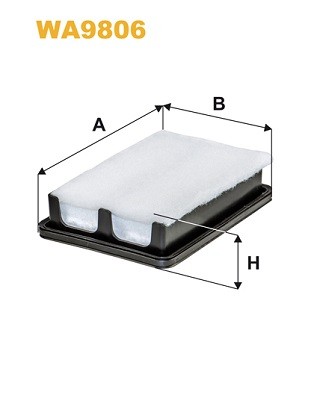 WA9806 WIX FILTERS Фільтр повітряний