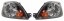 TYC 4E68-216CE, 323710-E, 323709-E ФАРИ ПЕРЕДНІ КОМПЛЕКТ ДЛЯ FORD FIESTA MK6