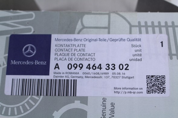 Mercedes-Benz OE ДАТЧИК КУТА КЕРУВАННЯ MERCEDES W213 W222 A0994643302