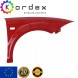 Kordex LS3H SEAT LEON II 2 HATCHBACK HB LIMUZYNA SEDAN LAKIER КРИЛО SEAT LEON II 2 КОЛІР LS3H S3H 05-12 ПЕРЕДНЄ ПРАВЕ