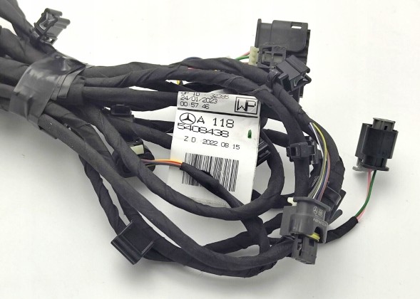 Mercedes-Benz OE A.118.5408438 ПРОМІНЬ УСТАНОВКА ПАРКУВАЛЬНОГО КАБЕЛЮ PDC MERCEDES CLA C118 КУПЕ X118 W118