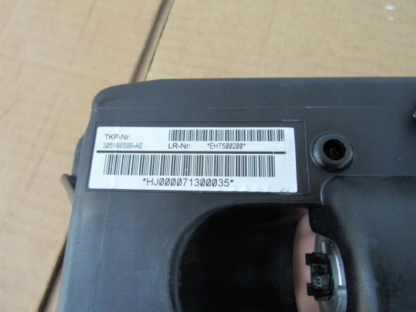 Jaguar OE 305186599AE JAGUAR XF ПОДУШКА БЕЗПЕКИ ПАСАЖИРА SRS