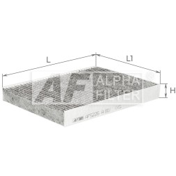 AF5226a ALPHA FILTER Фільтр салону