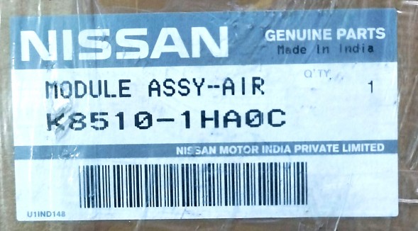 Nissan OE K85101HA0C Водійська AIRBAG AIR BAG Nissan Micra K13 NEW OE