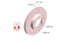Zimmermann 590.2586.52 Zimmermann 590.2586.52 гальмівний диск 590.2586.52