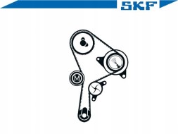 SKF SKFVKMA 06129(iMOTO) Комплект грм renault 1,9dci 02- 133z skf + набір водія #37