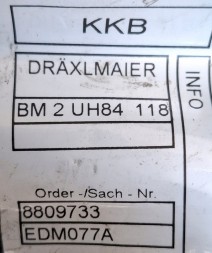 BMW OE Жгут датчиків BMW OE PDC 8809733