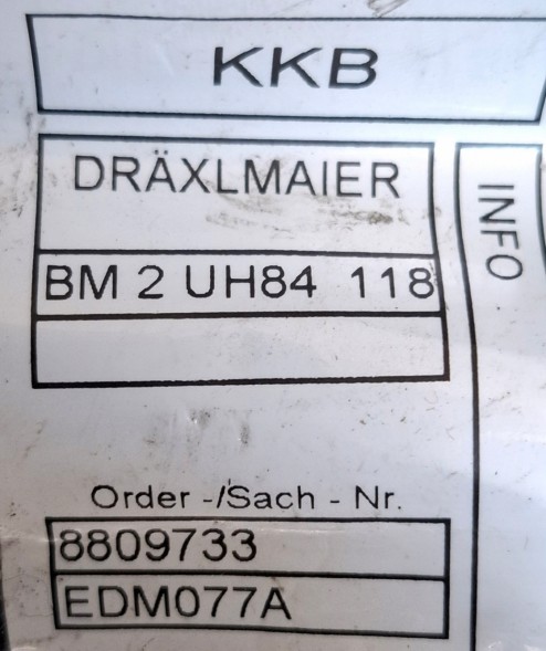 BMW OE Жгут датчиків BMW OE PDC 8809733