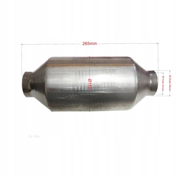 Orion 602-5002 Каталізатор універсальний керамічний круглий - 2.0-2.5 см - євро 5