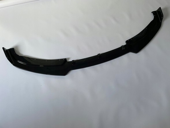 Китай BMW F30/F31 DOKŁADKA SPLITER ZWYKŁY ZDERZAK 2012-2015 PRZEDNI CZARNY POŁYSK Спойлер передній для BMW F30/F31, чорний ABS, 2012-2015