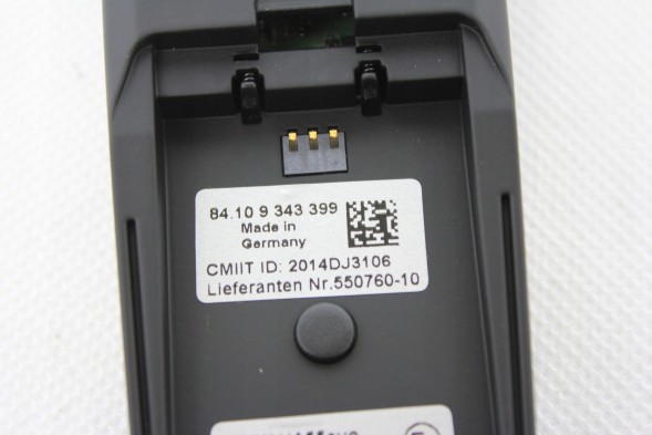 BMW OE 9343399 84109343399 9210298 84109210298 #1 ТЕЛЕФОН НАВУШНИК ЗАДНЬОГО ПІДЛОКІТНИКА BMW F01 F02 G11 G12 9343399