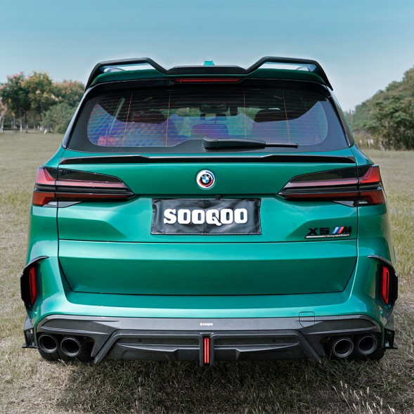 Китай T-443 Карбонові Канарди Спойлери Заднього бампера BMW X5M F95 LCI – Стиль SQ