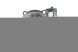 Aisin WV-008 Aisin wv-008 насос охолодження двигуна