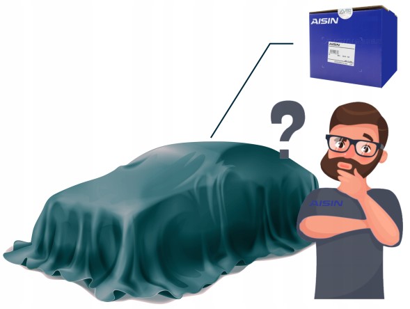 Aisin WV-008 Aisin wv-008 насос охолодження двигуна