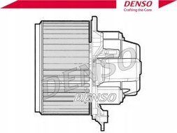Denso DENDEA09051/SERW ВЕНТИЛЯТОР DENSO FIAT BRAVO II 1.4 T-JET