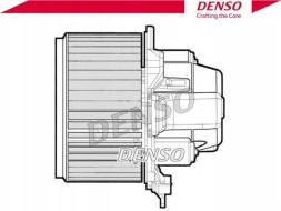 Denso DENDEA09051/SERW ВЕНТИЛЯТОР DENSO FIAT BRAVO II 1.4 T-JET