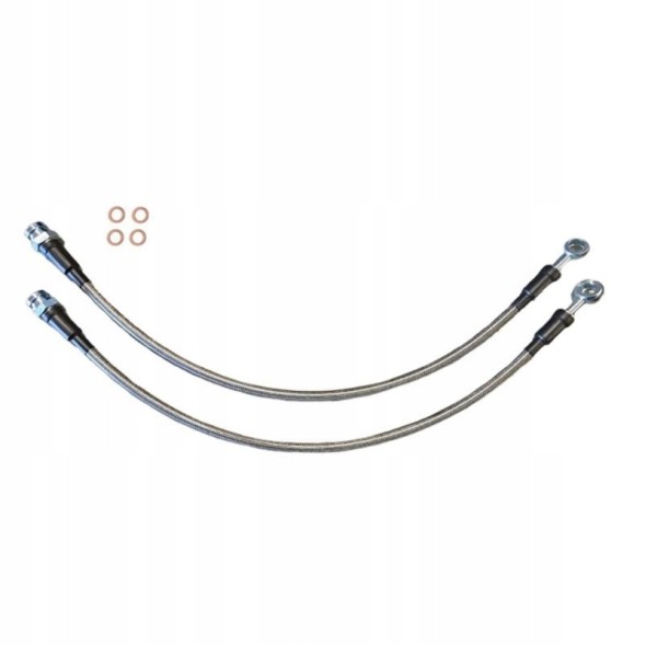 Terminator T-WK2STEELHOSE ШНУР ГАЛЬМІВНІ ДРОТИ ПЕРЕДНІЙ КОМПЛЕКТ DODGE DURANGO 11-21