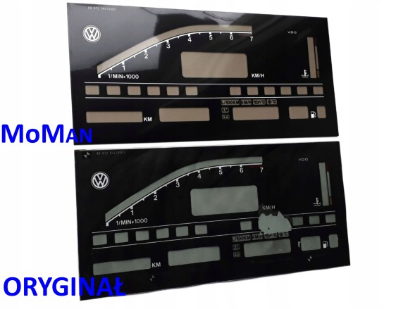 Moman 0089688082997 Циферблат з цифровим цифровим циферблатом Volkswagen Golf 2