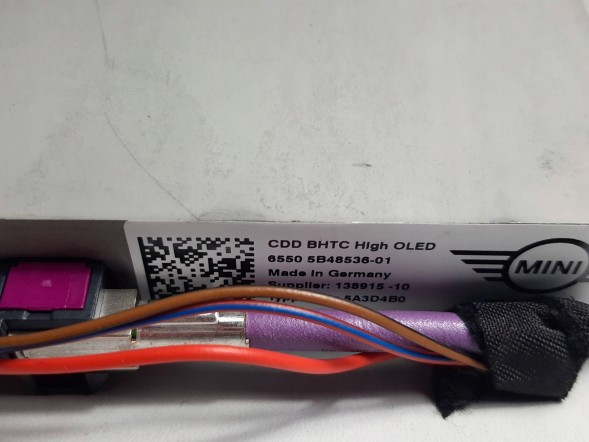 BMW OE 5B48536 5A3D4B0 MINI 5353km MINI J05 J01U25 F65 F66 F67 Екран Монітор Дисплей Панель взаємодії Міні