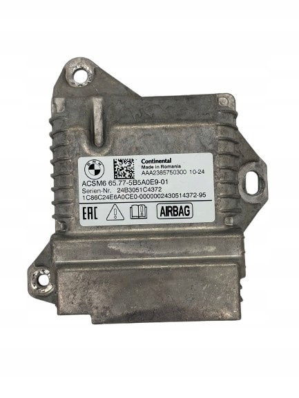 BMW OE БЛОК КЕРУВАННЯ МОДУЛЕМ ПОДУШКИ БЕЗПЕКИ OE BMW 65775B5A0E9
