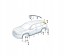 Skoda OE НАКЛАДКА СТІЙКИ C ПРАВА SKODA KODIAQ 2 СРІБНА МАТОВА 57H853216B 6DH