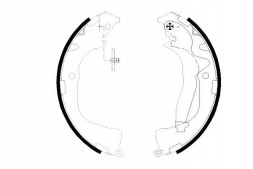 Textar 91078700/TEX Textar гальмівні щелепи кпл. Vw amarok 2.0/2.0d/3 + помічник водія #28