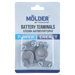 MA21130 MOLDER Клеми акумуляторні Molder свинець 330гр 2шт