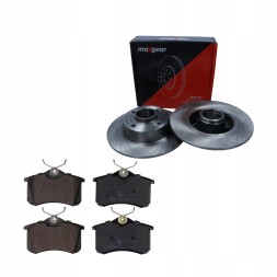 Maxgear 2× Maxgear 19-1046 Tarcza hamulcowa + Maxgear 19-2060 Набір гальмівних колодок, дискові гальма