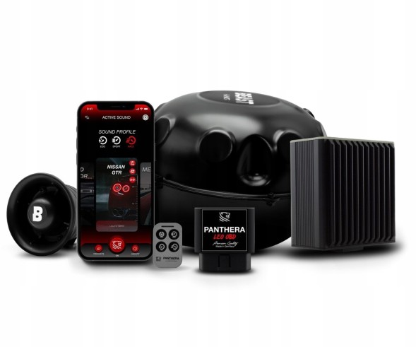 Panther Automotive LEO-ASC-7 Активний вихлоп panthera 7.0 v6 v8 v12 obd2 комплект + високотоновий динамік