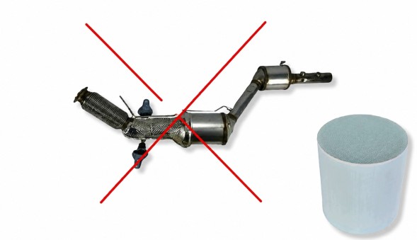 Volkswagen OE Каталізатор/DPF Volkswagen Tiguan 05L131855