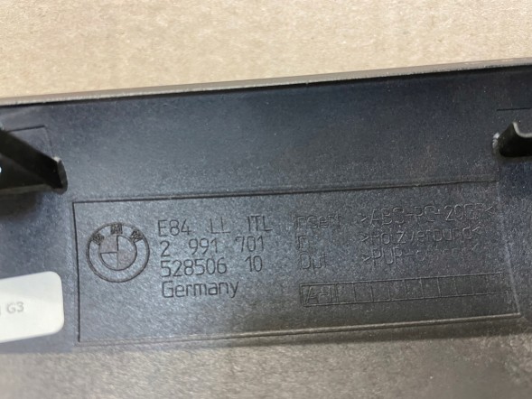 BMW OE 9265140 CARPARTS24 ДЕКОР КОНСОЛІ ВЕНТИЛЯЦІЙНА КРИШКА ДЕРЕВО BMW X1 E84 2.0i 184PS 23.556KM ЄВРОПА