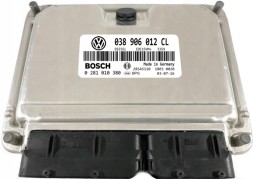 Volkswagen OE 0281010380 038906012CL КОМП'ЮТЕР ECU OCTAVIA 1.9 038906012CL 0281010380 IMMO OFF