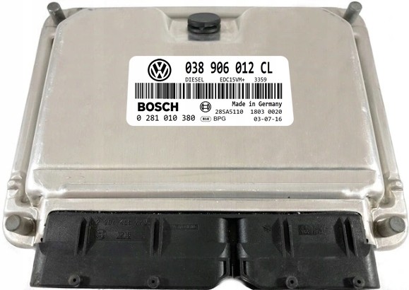 Volkswagen OE 0281010380 038906012CL КОМП'ЮТЕР ECU OCTAVIA 1.9 038906012CL 0281010380 IMMO OFF