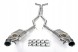 FMIC FP-EXHAUST-058 Активна вихлопна система Cat-Back для Chevrolet Camaro 3.6L 10-15 FMIC Pro