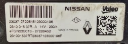 Renault OE 231001537R RENAULT OE ORG ГЕНЕРАТОР RENAULT / NISSAN / FIAT - 231001537Р