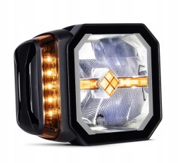 Kamar L3437 Світлодіодна дорожня фара + поворотник + абажур з підігрівом 12V 24V IP67