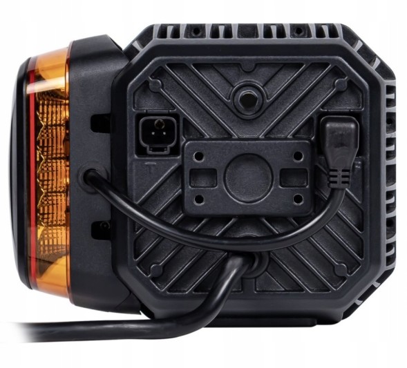 Kamar L3437 Світлодіодна дорожня фара + поворотник + абажур з підігрівом 12V 24V IP67