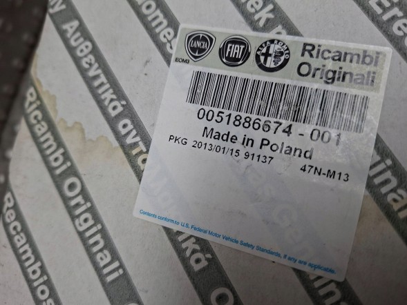 Fiat OE S26337971 Регулятор тиснення клапан cng 51886674 fiat panda iii новий oe