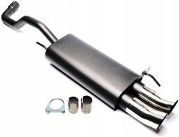 TA-Technix EVOP4ED76_1 Спортивний глушник вихлопу 2x76мм DTM TA TECHNIX EVOP4E276 для VW POLO III (6N1)