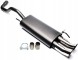 TA-Technix EVOP4ED76_1 Спортивний глушник вихлопу 2x76мм DTM TA TECHNIX EVOP4E276 для VW POLO III (6N1)