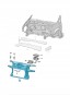 Volkswagen OE 2K0805588B Передня панель ASO VW