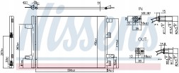 Nissens 941194 Конденсатор, кондиціонер nissens 941194