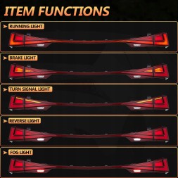 VLAND 80D191-2 mhm Світильники тиль ne blenda kpl Vland Full Led Neon Тюнінг Lexus IS III 3 2013-2020