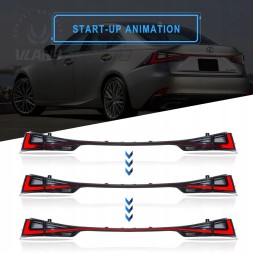 VLAND 80D191-2 mhm Світильники тиль ne blenda kpl Vland Full Led Neon Тюнінг Lexus IS III 3 2013-2020