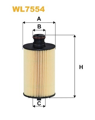 WL7554 WIX FILTERS Фільтр оливи