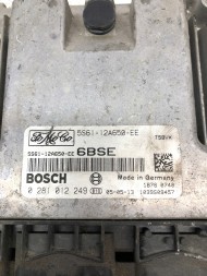 А.А KOMPUTER SILNIKA FORD 5S61-12A650-EE 0281012249 Комп'ютер двигуна форд 5s61-12a650-ee 0281012249