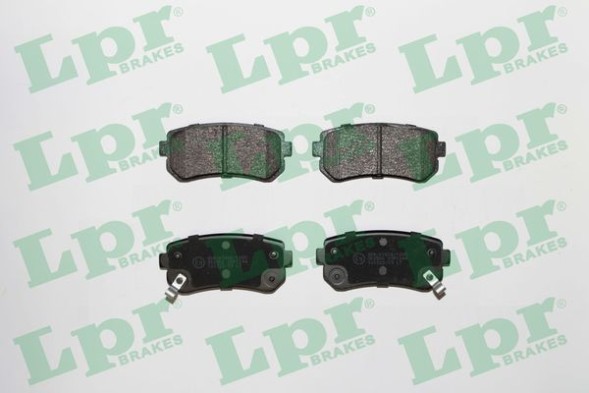05P1344 LPR Комплект гальмівних колодок з 4 шт дисків